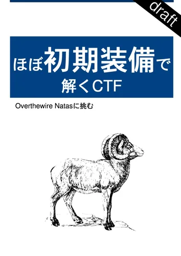 ほぼ初期装備で解くCTF 表紙